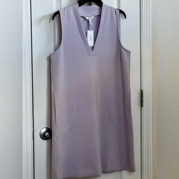 SPANX Air Essentials Sleeveless Mini Dress Violet Air - Picture 2 of 8